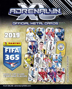 Album FIFA 365: 2018-2019. Adrenalyn XL. Metal cards