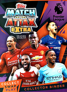 Album English Premier League 2018-2019. Match Attax Extra
