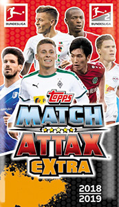 Album German Fussball Bundesliga 2018-2019. Match Attax Extra