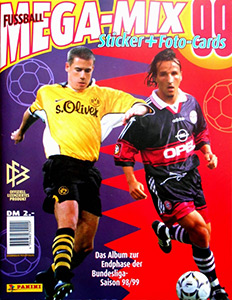 Album German Football Bundesliga 1998-1999. Final phase