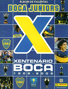 Album Boca Juniors. Xentenario Boca 1905-2005