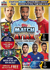 Album UEFA Champions League 2019-2020. Match Attax. UK Edition