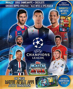 Album UEFA Champions League 2019-2020. Match Attax. Germany