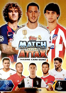 Album UEFA Champions League 2019-2020. Match Attax. Spain/Portugal