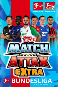 Album German Fussball Bundesliga 2019-2020. Match Attax Extra