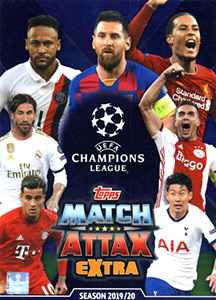Album UEFA Champions League 2019-2020. Match Attax Extra. Germany