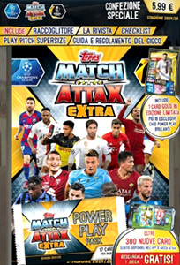 Album UEFA Champions League 2019-2020. Match Attax Extra. Italy