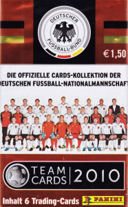 Album Deutsche Nationalmannschaft 2010. Cards