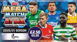 Album SPFL 2020-2021. Match Attax