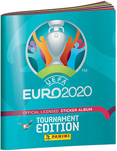 Album UEFA Euro 2020 Tournament Edition. 654 Stickers version