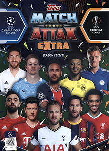 Album UEFA Champions League 2020-2021. Match Attax Extra