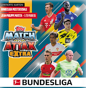 Album German Fussball Bundesliga 2020-2021. Match Attax Extra