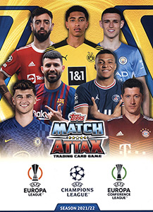 Album UEFA Champions League & Europa League 2021-2022. Match Attax