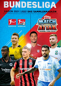 Album German Fussball Bundesliga 2021-2022. Match Attax