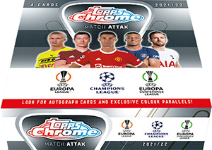 Album Uefa Champions League Chrome 2021-2022. Match Attax