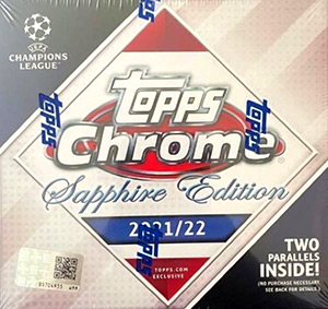Album Champions League Chrome 2021-2022. Sapphire Edition