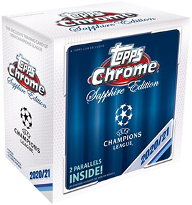 Album UEFA Champions League Chrome 2020-2021. Sapphire Edition
