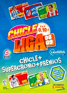 Album Chicle Liga 2008-2009