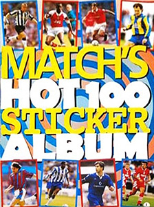 Album Hot 100 Football Stickers 1993
