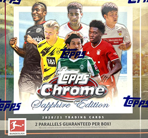 Album Bundesliga Chrome 2020-2021. Sapphire Edition