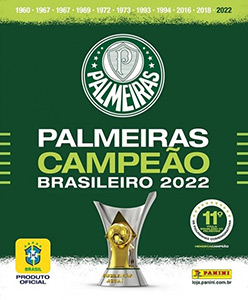 Album Brasileirão 2022 - Palmeiras Campeão