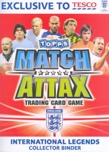 Album International legends 2010. Match Attax