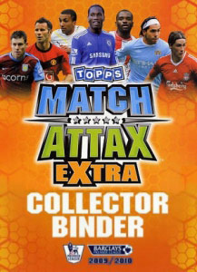 Album English Premier League 2009-2010. Match Attax Extra
