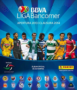 Album BBVA Liga Bancomer Apertura 2013 / Clausura 2014

