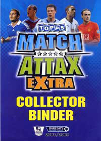 Album English Premier League 2008-2009. Match Attax Extra