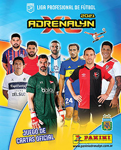 Album Fútbol Argentino 2021. Adrenalyn XL
