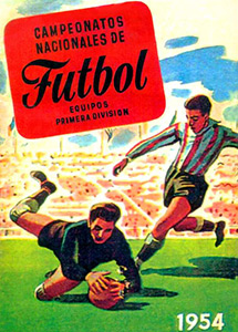 Album Campeonatos Nacionales de Futbol 1954
