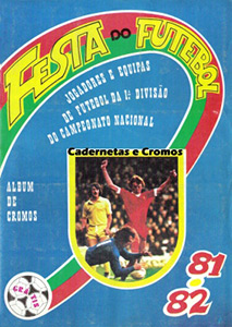 Album Festa do Futebol 1981-1982
