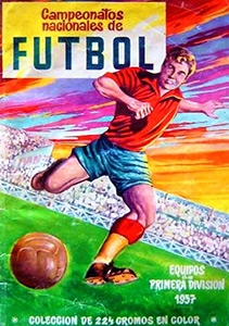 Album Campeonatos Nacionales de Futbol 1957
