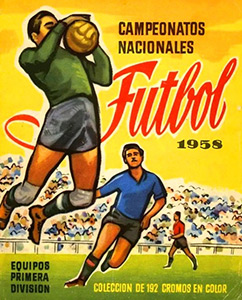 Album Campeonatos Nacionales de Futbol 1958
