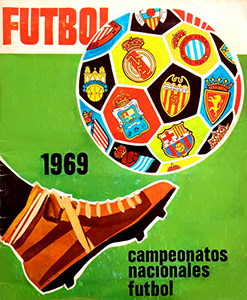 Album Campeonatos Nacionales Futbol 1969
