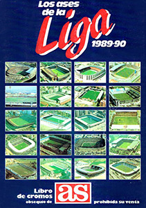 Album Los Ases de La Liga 1989-1990
