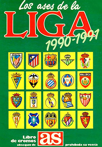 Album Los Ases de La Liga 1990-1991
