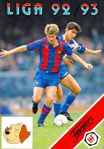 Album Goli. Liga Nacional de Futbol Profesional 1992-1993
