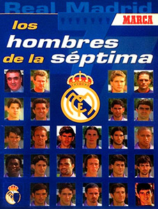 Album Real Madrid Los Hombres de la Séptima 1998
