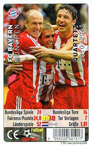 Album FC Bayern München Quartett 2010-2011
