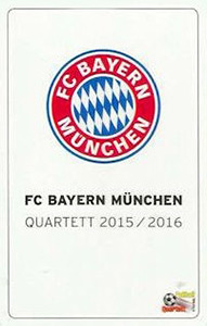 Album FC Bayern München Quartett 2015-2016
