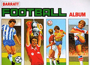 Album Football Candy Sticks 1986-1987
