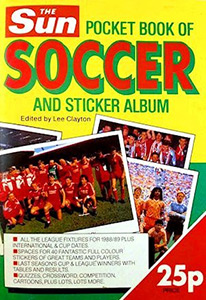 Album Pocket Book of Soccer 1988-1989
