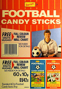 Album Football Candy Sticks 1988-1989
