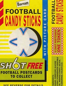 Album Football Candy Sticks 1992-1993
