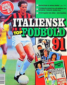 Album Italiensk Top Fodbold 91
