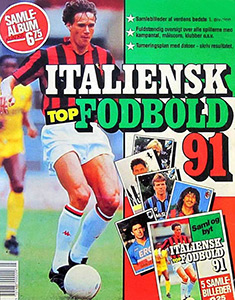 Album Italiensk Top Fodbold 91
