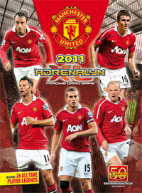 Album Manchester United 2010-2011. Adrenalyn XL
