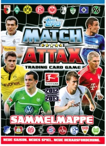 Album German Football Bundesliga 2012-2013. Match Attax