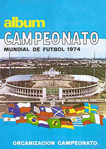 Album Campeonato Mundial de Futbol 1974

